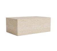 NORR11 Cubism Table Basse Grand Travertin