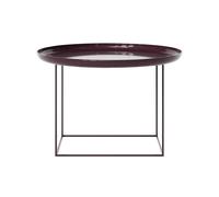 Table d'appoint Duke Medium Ø 70cm laqué removable table top
