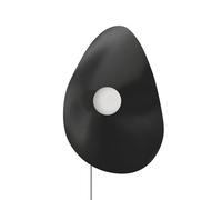 NORR11 Fuji Applique Murale Grand Noir Brûlé