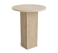 NORR11 SoHo Table Basse Haute en Travertin
