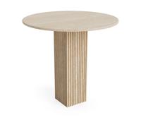 NORR11 Table à manger Soho Beige. Ø80 cm