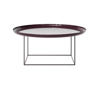 NORR11 Table basse Duke Large Lacquered maroon