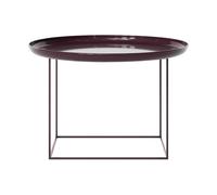 NORR11 Table basse Duke Medium Lacquered maroon