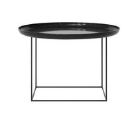 Table d'appoint Duke Medium Ø 70cm laqué removable table top