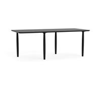 NORR11 Table de Salle à Manger Oku L200 cm Noir