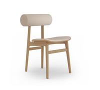 NORR11 Totem Chaise de Salle à Manger Rembourrée naturel/Terra Lime 20365