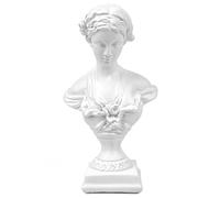 Norrclp Statue grecque de la déesse de Vénus, buste de tête romaine classique, sculpture de mythologie grecque pour décoration de salon, maison (Venus - 21,8 cm)