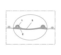 NORRES Tuyau d'aspiration et de soufflage PROTAPE® PUR 330 FOOD Ø intérieur 100 mm Ø extérieur 108 mm ( 4501402220 )