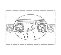 NORRES Tuyau d'aspiration et de soufflage TIMBERDUC® PUR 531 AS D. intérieur 75 mm ( 8000479718 )