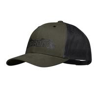 Norrøna - /29 Trucker Mesh Snap Back Cap - Casquette - One Size - olive night / caviar