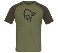 Norrona femund pureUll T-Shirt Men 2775-25 Loden Green Vert M