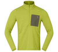 Norrøna - Femund Warm1 Half-Zip - Pull polaire - L - golden lime / olive night