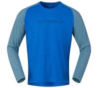 Norrøna - Fjørå Equaliser Lightweight Long Sleeve - Maillot de cyclisme - M - skydiver