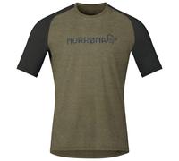 Norrøna - Fjørå Equaliser Lightweight T-Shirt - T-shirt technique - L - olive night