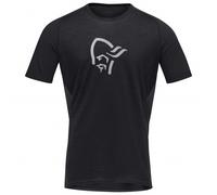 Norrøna - Fjørå Wool T-Shirt - Maillot de cyclisme - L - caviar