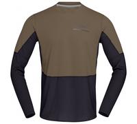 Norrøna - Senja Equaliser Lightweight Long Sleeve - T-shirt de running - M - olive night