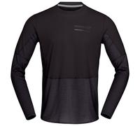 Norrøna - Senja Equaliser Lightweight Long Sleeve - T-shirt de running - S - caviar