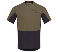 Norrøna - Senja Equaliser Lightweight T-Shirt - T-shirt de running - S - olive night