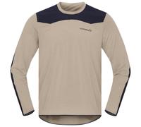 Norrøna - Skibotn Equaliser Tech Long Sleeve - Maillot de cyclisme - M - winter twig / caviar black