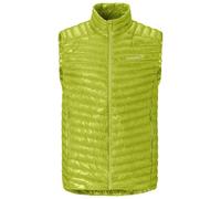 Norrøna - Trollveggen Superlight Down800 Vest - Doudoune sans manches - M - dark citron
