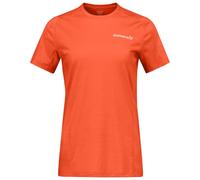 Norrøna - Women's Falketind EqualiserUll T-Shirt - Haut en mérinos - L - paprika