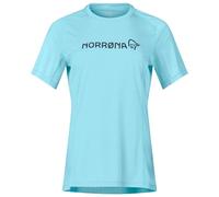 Norrøna - Women's Fjørå Equaliser Lightweight T-Shirt - Maillot de cyclisme - XS - aqua haze