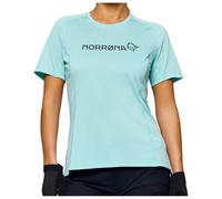 Norrøna - Women's Fjørå Flex1 Tech Shorts - Short - L - caviar black