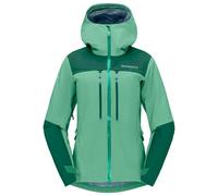 Norrona - Veste d'alpinisme en GORE-TEX PRO - Trollveggen Gore-Tex Pro Light Jacket W Dark Ivy pour Femme - Taille M - Vert Vert M