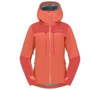 Norrona - Veste d'alpinisme en GORE-TEX® - Trollveggen Gore-Tex Pro Light Jacket W Deep Sea Coral Baked Apple pour Femme - Taille S - Orange Orange S