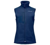 Norrøna - Women's Trollveggen Warm3 Vest - Polaire sans manches - L - indigo night