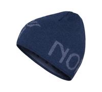 Norrona - Bonnet en laine de mérinos - /29 Mid MerinoUll Logo Beanie Indigo Night Melange en Laine - Navy Navy