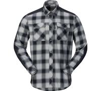 Norrona - Chemise en coton biologique - Femund Flannel Shirt Drizzle pour Homme en Coton - Taille M - Gris Gris M