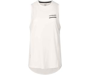 Norrona - Débardeur de trail-running - Senja Equaliser Tank Top W'S Snow White pour Femme - Taille XS - Blanc Blanc XS