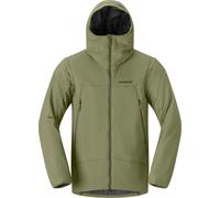 Norrona - Doudoune chaude à manches amovibles - More Thermo60 Aero200 Jacket M Deep Lichen Green pour Homme - Taille L - Kaki Kaki L
