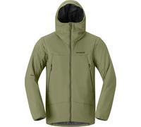 Norrona - Doudoune chaude à manches amovibles - More Thermo60 Aero200 Jacket M Deep Lichen Green pour Homme - Taille M - Kaki Kaki M