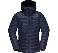 Norrona - Doudoune de ski de randonnée en duvet naturel - Lyngen Down850 Hood M Indigo Night pour Homme - Taille M - Navy Navy M