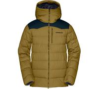Norrona - Doudoune de ski en duvet - Tamok Down750 Jacket M Dark Olive pour Homme en Coton - Taille S - Kaki Kaki S