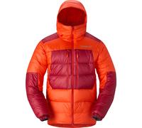 Norrona - Doudoune en duvet de canard - Trollveggen Down800 Hood M'S Arednalin pour Homme - Taille L - Orange Orange L