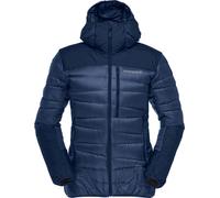 Norrona - Doudoune en duvet d'oie - Falketind Down750 Zip Hood W Indigo Night pour Femme en Tissu Technique - Taille XS - Navy Navy XS