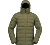 Norrona - Doudoune en duvet recyclé - Femund Down700 Zip Hood M Olive Night pour Homme en Nylon - Taille M - Kaki Kaki M