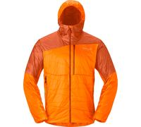 Norrona - Doudoune en duvet synthétique - Falketind Thermo40 Zip Hood M Exuberance pour Homme en Nylon - Taille XL - Orange Orange XL