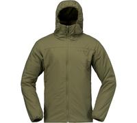 Norrona - Doudoune polyvalente - Femund Thermo60 Zip Hood M Olive Night pour Homme - Taille M - Kaki Kaki M