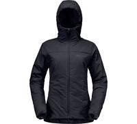 Norrona - Doudoune polyvalente - Femund Thermo60 Zip Hood W Caviar Black pour Femme - Taille S - Noir Noir S