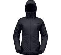 Norrona - Doudoune polyvalente - Femund Thermo60 Zip Hood W Caviar Black - Taille L - Noir Noir L