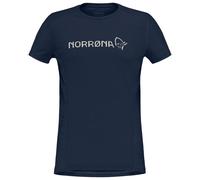Norrona - Falketind Equaliser Merino W Indigo Night - M - Sous-vêtement technique