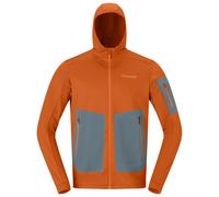 Norrona - Falketind Warm 2 Stretch Hood M Gold Flame - M - Veste d’alpinisme