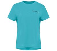 Norrona - T-shirt de randonnée léger et déperlant - Femund Tech T-Shirt W Aqua Haze pour Femme - Taille XS - Bleu Bleu XS