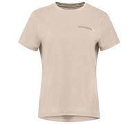 Norrona - Femund Tech T Shirt W Oatmeal - M - Tee-shirt de rando