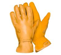 Norrona - Gants en cuir - Femund Leather Gloves Kangaroo en Cuir - Taille M - Jaune Jaune M