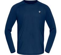Norrona - Haut en laine de mérinos - Femund PureUll Long Sleeve M Indigo Night pour Homme en Laine - Taille M - Navy Navy M